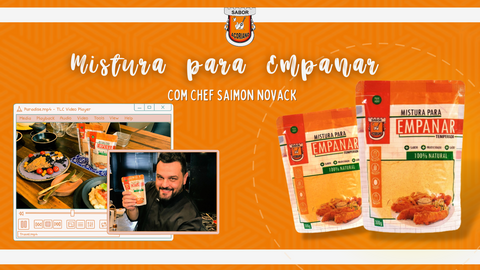 Imagem do vídeo Mistura para Empanar com Chef Saimon Novack