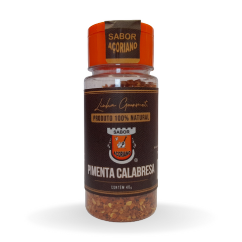 Pimenta Calabresa Linha Gourmet Sabor Açoriano