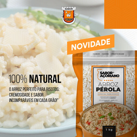 NOVIDADE: Arroz Pérola Sabor Açoriano