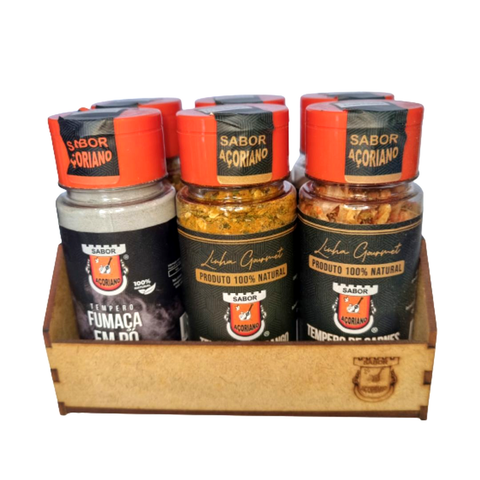 Kit Box Gourmet - 6 unidades
